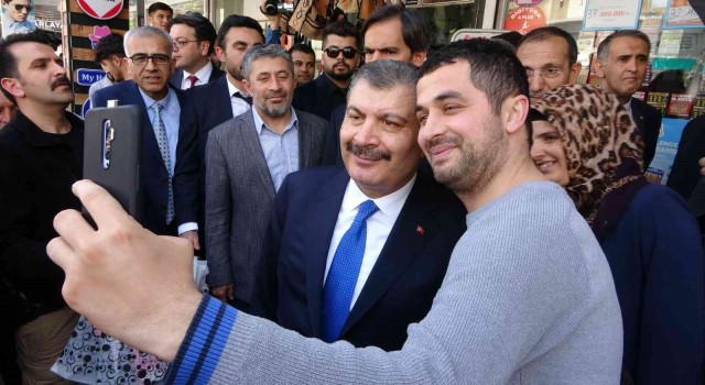 Sağlık Bakanı Kocaya Adıyamanda yoğun ilgi
