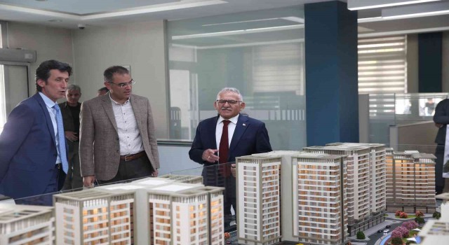 Sahabiye Kentsel Dönüşüm Projesinde çalışmalar sürüyor