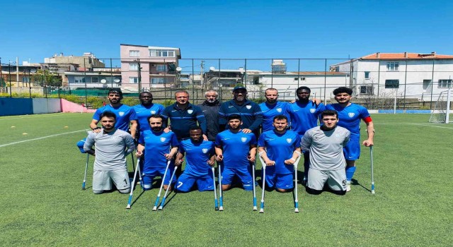 Şahinbey Ampute bir engeli daha aştı