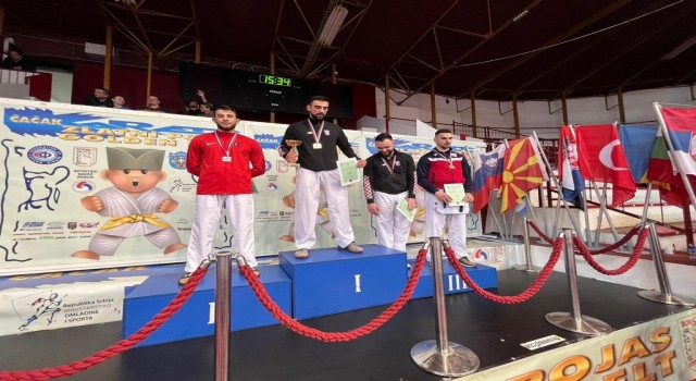 Sakarya Büyükşehirli sporcu Sırbistanda ikinci oldu