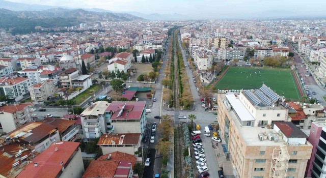 Salihliyi ikiye bölen demiryolu şehir dışına alınıyor