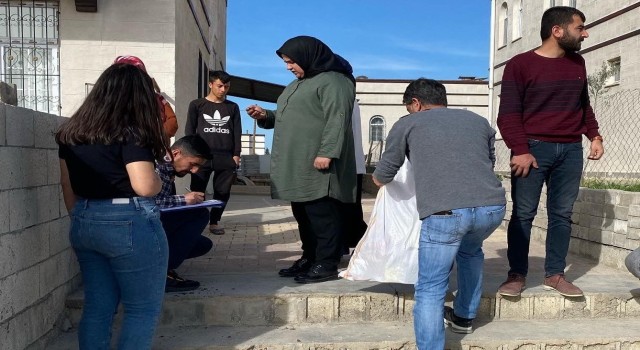 Samsatta ihtiyaç sahibi ailelere Ramazan desteği