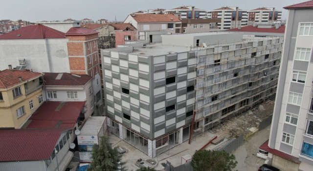 Samsunda 2 mekanik katlı otopark projesi tamamlandı