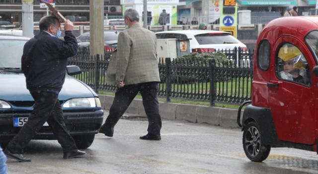 Samsunda metre kareye 38,8 kilo yağış düştü