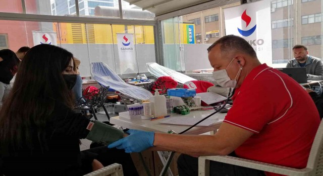 SANKO Üniversitesinde kan bağışı kampanyası düzenlendi