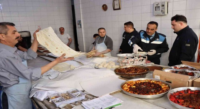 Şanlıurfada ekmek fırınlarına zabıta denetimi