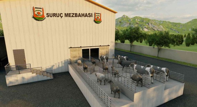 Şanlıurfanın Suruç ilçesine modern mezbaha müjdesi