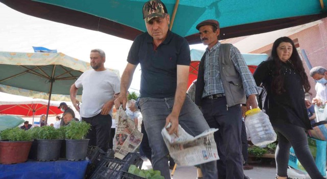 Sarıgölde sebze fidan satışlarında önemli artış
