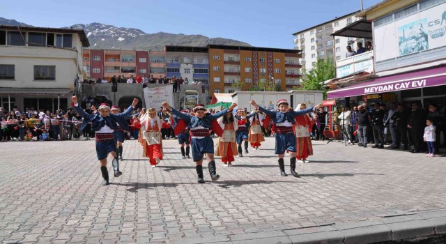Sasonda 23 Nisan coşku ile kutlandı
