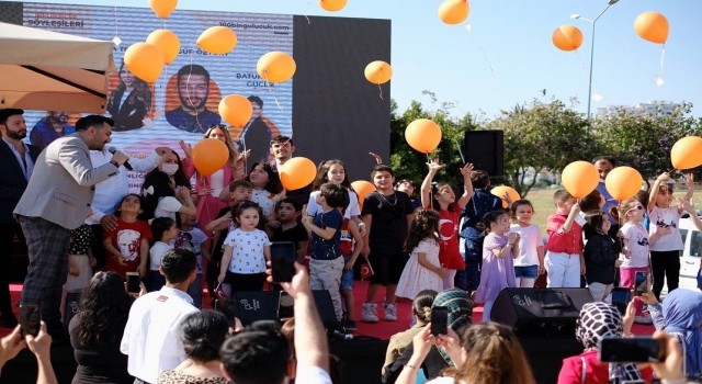 Sayaparkta 100 bin gülücük heyecanı