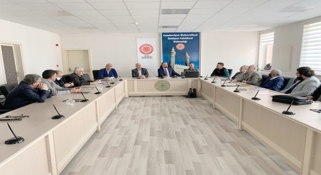 SCÜde değerlendirme toplantısı yapıldı
