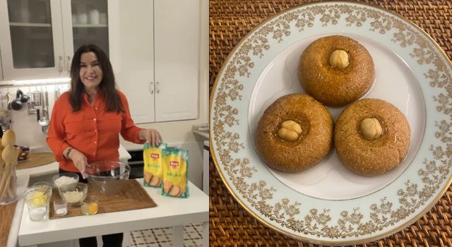 Sedef İybar’dan glutensiz şekerpare tarifi