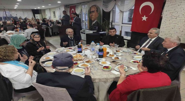 Şehit yakınları ve gaziler iftar yemeğinde buluştu