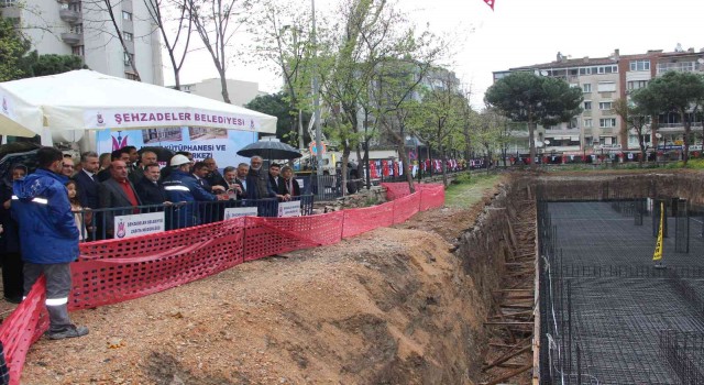 Şehzadeler Millet Kütüphanesi ve Gençlik Merkezinin temeli atıldı