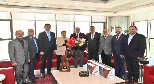 Sendika başkanlarından Başkan Ergüne övgü