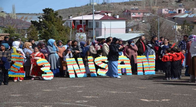Şenkayada 23 Nisan coşkusu