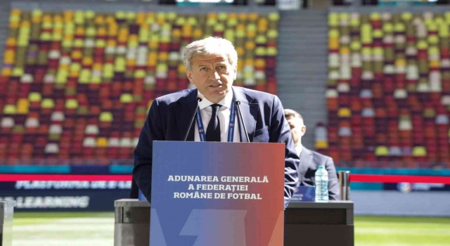 Servet Yardımcı, Romanya Futbol Federasyonu Genel Kuruluna katıldı