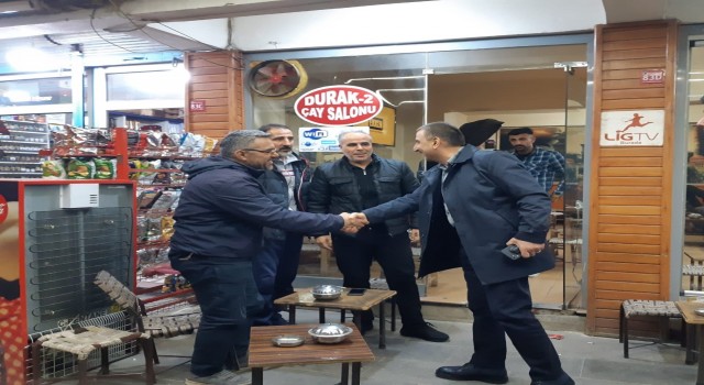 Siirt Valisi Hacıbektaşoğlu, esnaf ve vatandaşları ziyaret etti