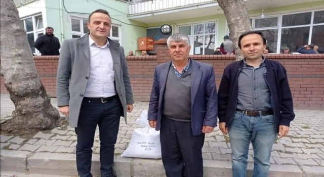 Simavda 81 çiftçiye yüzde 75 hibeli fasulye tohumu desteği