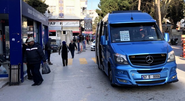 Sinopta dolmuş ücretlerine 75 kuruş zam