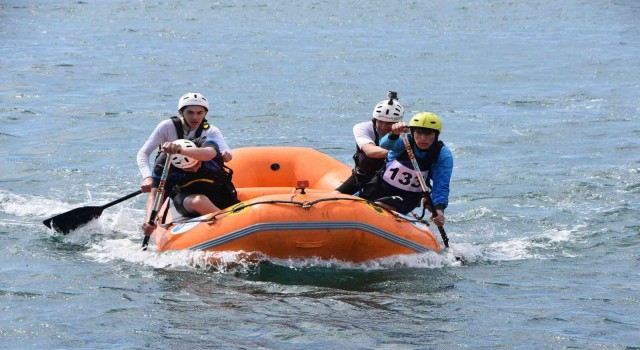 Sinopta rafting heyecanı başladı