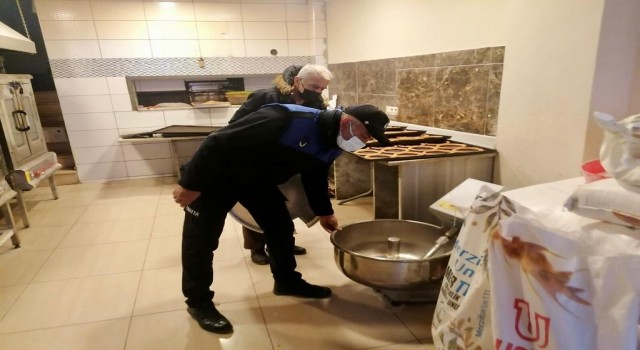 Sinopta zabıta ekiplerinden fırınlara baskın denetim