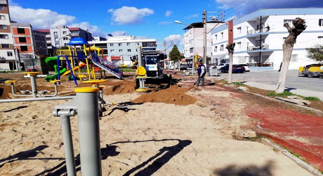 Sökede Koçlar Parkı yenileniyor