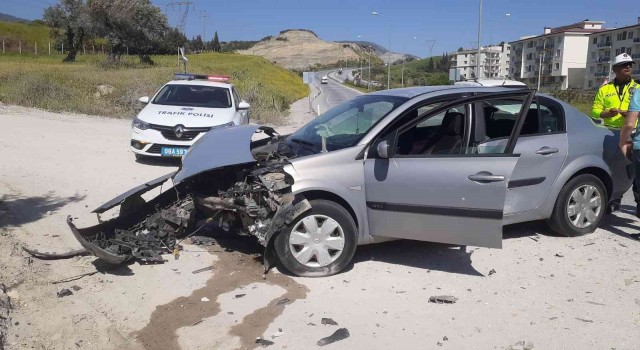 Sökede trafik kazası: 1 yaralı