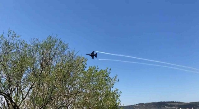 ‘Solo Türk Çanakkale semalarında prova uçuşu yaptı