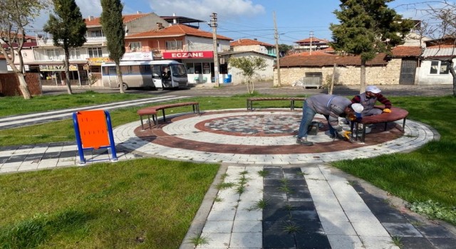 Soma sokak sağlıklaştırma ve peyzaj çalışmaları ile güzelleşiyor
