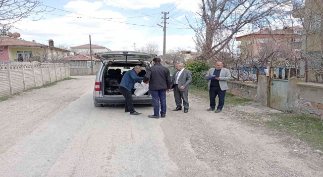 Sungurluda 5 bin aileye gıda kolisi dağıtıldı