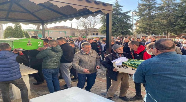 Susurlukta öldürülen anne ve oğlu son yolculuğuna uğurlandı