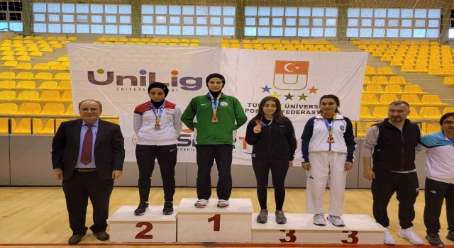 Taekwondo Şampiyonası altın madalyanın sahibi oldu