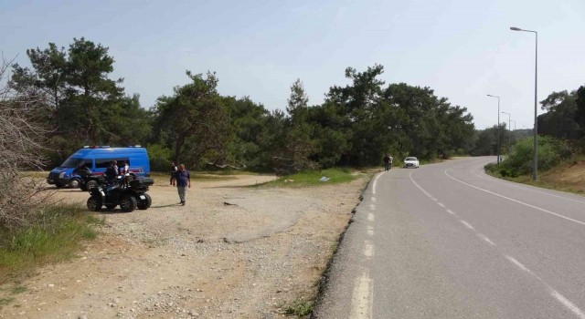 Takla atan ATVde bulunan iki turist yaralandı