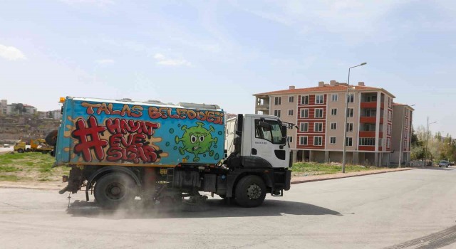 Talasta hem bahar hem bayram temizliği