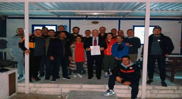 Taraflar, Büyükşehir Belediye Başkanı Çerçioğlunun makamında bir araya geldi, kriz sona erdi