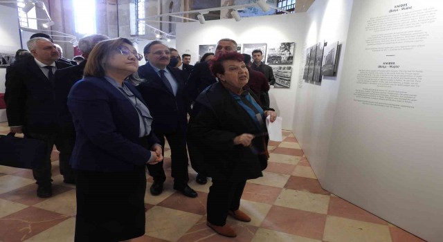Tarih Size Bakıyor Ara Güler Fotoğraflarında Arkeoloji sergisi Gaziantepte açıldı