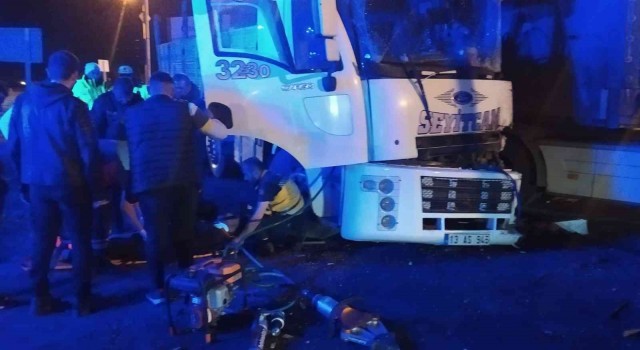 Tatvanda trafik kazası: 1 yaralı