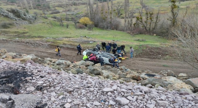Tavşanlıda trafik kazası: 3 yaralı