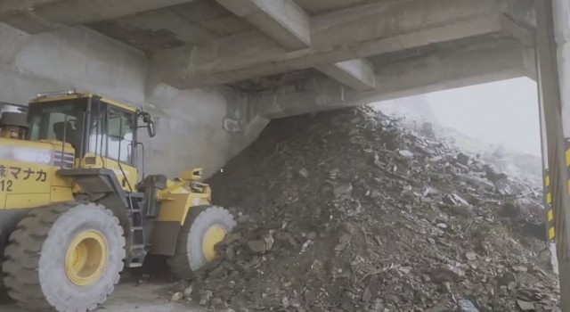 Tayvan‘da toprak kayması sonucu tünel girişi kapandı