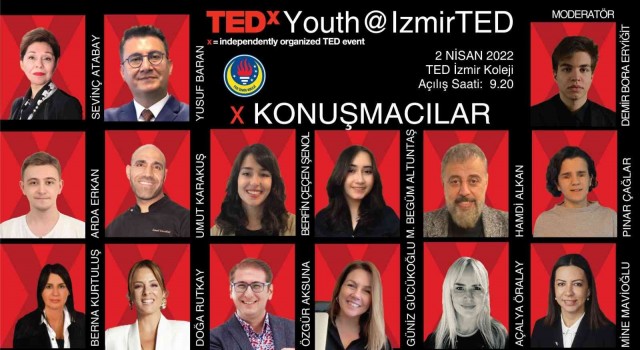 TED İzmir Koleji 13 önemli ismi öğrencilerle buluşturuyor
