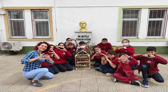 TEMAlı öğrenciler “Böcek Oteli” yaptı