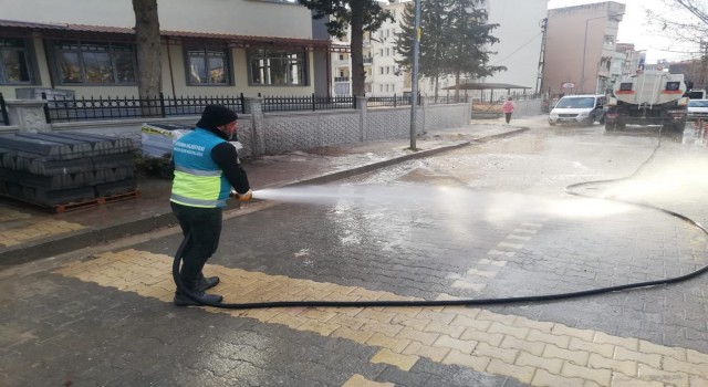 Temizlik personelinden geceli gündüzlü çalışma