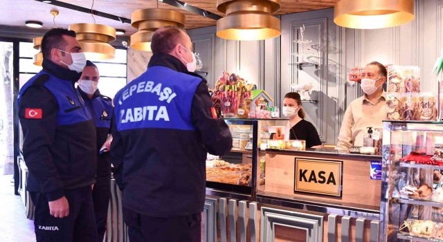 Tepebaşı zabıta ekipleri bayram öncesi iş başında