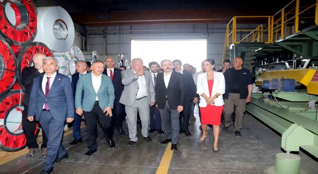 Ticaret Bakanı Muş, MTOSBde incelemelerde bulundu