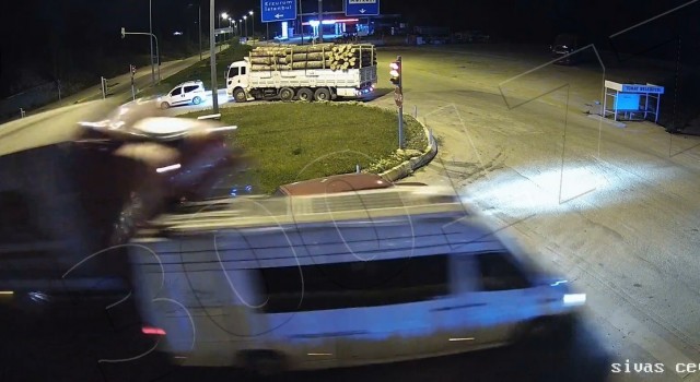 Tokatta facianın eşiğinden dönüldüğü anlar kameralara yansıdı