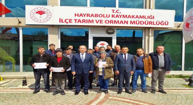 Trakyalı çiftçilere etkin sulama eğitimi