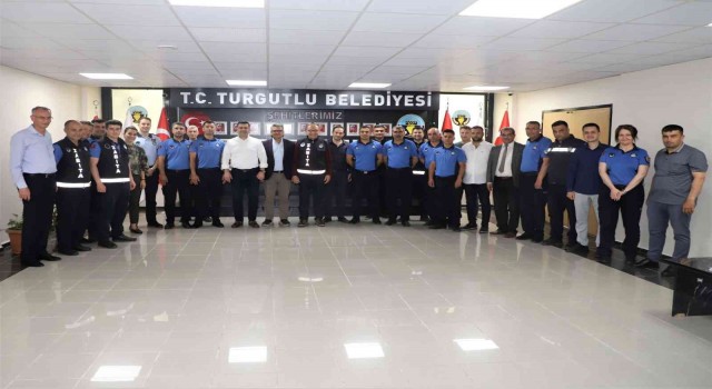 Turgutlu Belediyesinde geleneksel bayramlaşma yapıldı