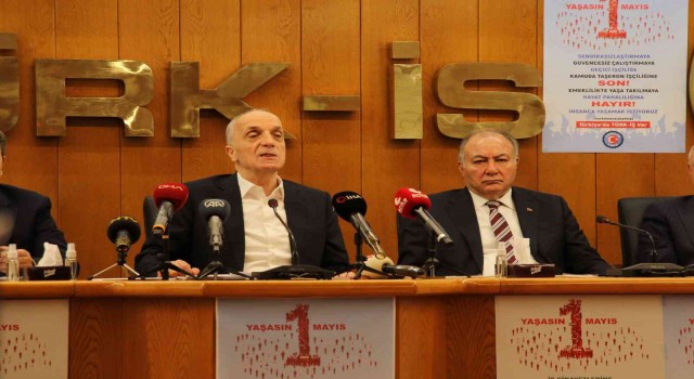 TÜRK-İŞ Genel Başkanı Ergün Atalay: “1 Mayıs günü Taksim anıtına çelenk koyacağız“