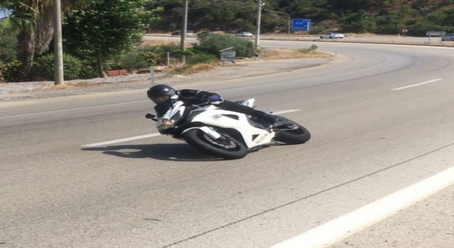 Tutkunu olduğu motosiklet genç sürücünün sonu oldu